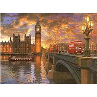 Anatolian Puzzle Twilight over Westminster 1000 pieces - Jigsaw Puzzle