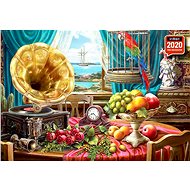 Anatolian Puzzle Still life with fruit and a gramophone 1000 pieces - Jigsaw Puzzle
