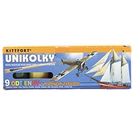 Unique Paint Model Set of 9 Colours + Matt Lacquer - Model Making Accessories