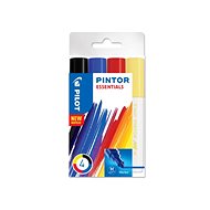 Pilot Pintor Acrylic Markers, Medium, Set of 4, Essentials - Marker