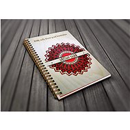 Constant Print + Eternal Diary + Mandala Circle in the Middle - Daily Diary
