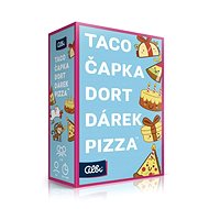 Taco, hat, cake, gift, pizza - Card Game