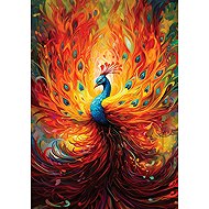 Art Puzzle coloured Peacock 1500 pieces - Jigsaw Puzzle