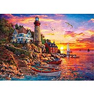 Art Puzzle Beautiful sunset 2000 pieces - Jigsaw Puzzle
