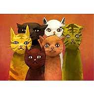 Art Puzzle Cat team 500 pieces - Jigsaw Puzzle