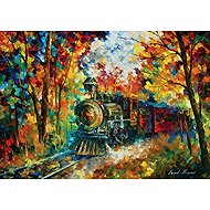 Art Puzzle Autumn train 500 pieces - Jigsaw Puzzle