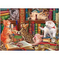 Eurographics Cat Library 1000 pieces - Jigsaw Puzzle