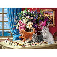 Eurographics Folding kittens 1000 pieces - Jigsaw Puzzle