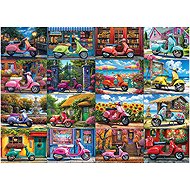 Eurographics 16 Scooters 1000 pieces - Jigsaw Puzzle