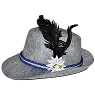 Funny Fashion German hat grey - Costume Accessory