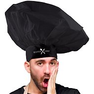 Funny Fashion Chef's cap Maxi black Master Chef - Costume Accessory