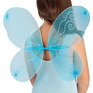 Carnival Toys Butterfly wings blue - Costume Accessory