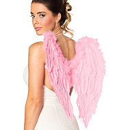 Boland Pink angel wings 50 × 50 cm - Costume Accessory