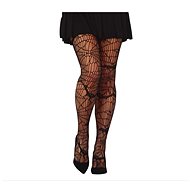 GUIRCA Mesh tights with spider web - Costume Accessory