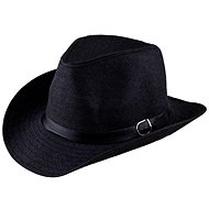 Funny Fashion Panama hat black - Costume Accessory