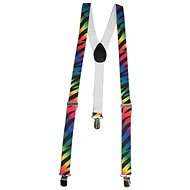 Funny Fashion Rainbow Braces - Costume Accessory