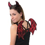 Funny Fashion Devil wings and horns set - Costume Accessory