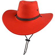 GAIRA Hat Western 70331 red - Wide-Brimmed Hat