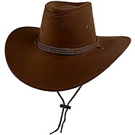 GAIRA Hat Western 70331 dark brown - Wide-Brimmed Hat