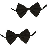 GUIRCA Black butterfly gangster 11 cm 2 pcs - Costume Accessory
