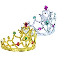 Rappa Princess crown 2 types - gold, silver, 2 pcs - Costume Accessory