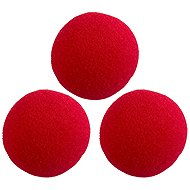 Folat Nose - clown, foam 3 pcs - Costume Accessory
