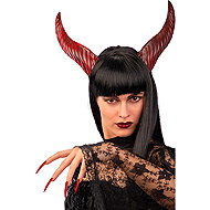 Carnival toys Devil horns maxi red - Costume Accessory