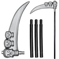 Boland Scythe for grim reaper with skulls 103 cm - Costume Accessory