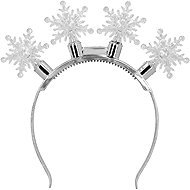 Boland LED illuminated headband snowflakes - Costume Accessory