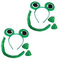 WIKY Set carnival frog, frog, 6 pieces - Costume Accessory