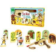 Vilac Wooden gun with targets - Western - Baby Toy