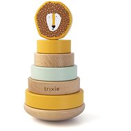 Trixie Wooden Stacking Toy - Mr. Lion - Baby Toy