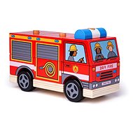 Bigjigs Toys Mounted Firefighters - Toy Car
