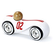 Vilac Wooden car Streamline vintage white - Toy Car