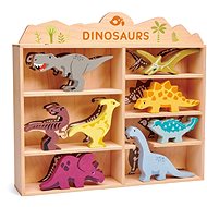 Tender Leaf Set of wooden dinosaurs - Balance Game
