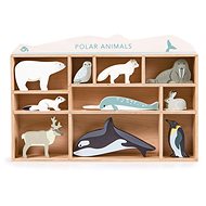 Tender Leaf Set of wooden polar animals Polar Animals - Balance Game