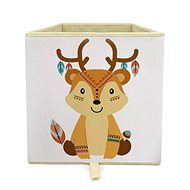 Dream Creations Fabric toy box Indian deer 33 × 33 × 37 cm - Storage Box