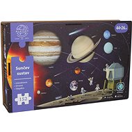 Kids Do Wooden Solar System Puzzle with interactive AR function - Wooden Puzzle
