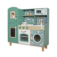 Derrson Green Sweet Gold XXL wooden kitchen - Play Kitchen