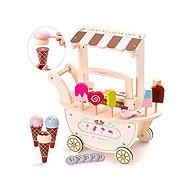 iMex Toys Wooden ice cream cart with ice cream - Play Kitchen