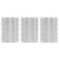Keyestudio Arduino Breadboard 400 Tie-points 3pcs - Building Set