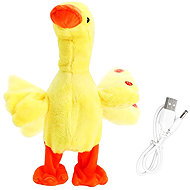 Plush Interactive plush toy Duck singing walking USB 35 cm - Soft Toy