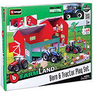 Bburago Farmland Farm Set with tractor - Metal Model
