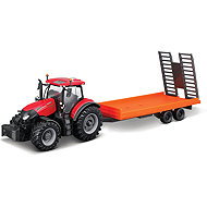 Bburago Case IH Optum CVX 300 with trolley - Metal Model