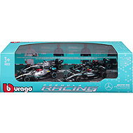 Bburago Mercedes-AMG F1 1:43 (gift set 4 pcs) - Metal Model