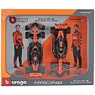 Bburago McLaren F1 Team MCL38 (2024) 1:43 (gift set 2 pcs) - Metal Model