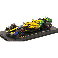 Bburago McLaren F1 Team MCL38 (2024) 1:43 #4 Norris Senna Edition (with driver) - Metal Model
