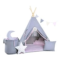 Set teepee tent girly Luxury - Tent for Children