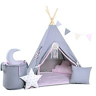 Set teepee tent girly Standard - Tent for Children