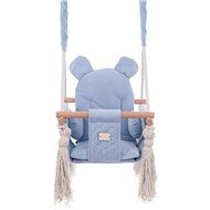 Velvet Swing with back - blue - Swing